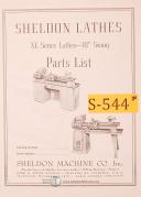 Sheldon-Sheldon XL Series Lathes , 10\" Swing Parts Manual-10\" Swing-XL-01